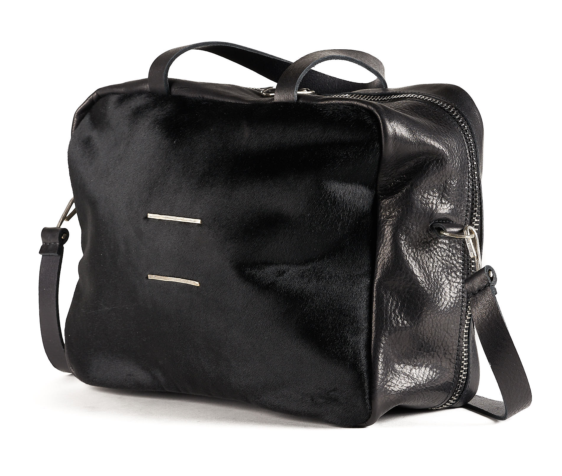 daniele basta leather and silver bags - 45